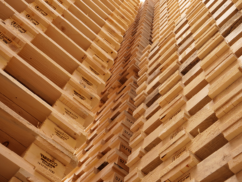 Varesco Legno a Tesero, in Valle di Fiemme | Pallets